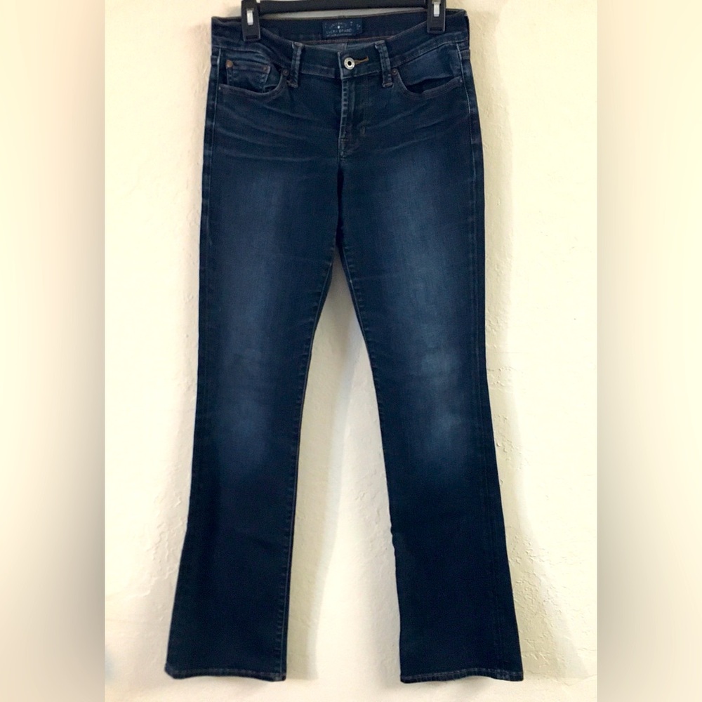 Lucky Brand Sweet Boot Cut Low Rise Jeans 26/2 Y2K Vintage Western Festival